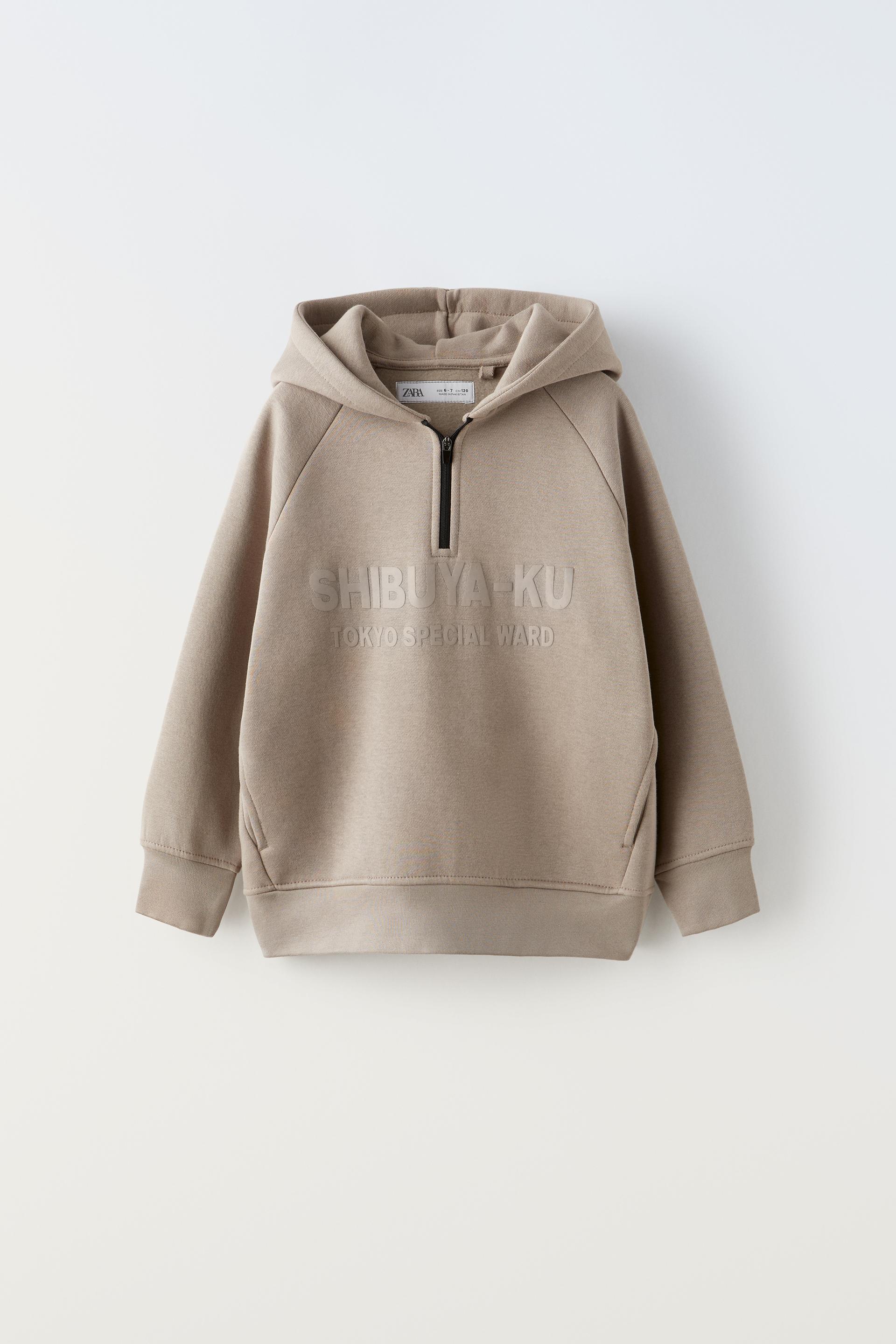 Varsity sweatshirt zara Clearance