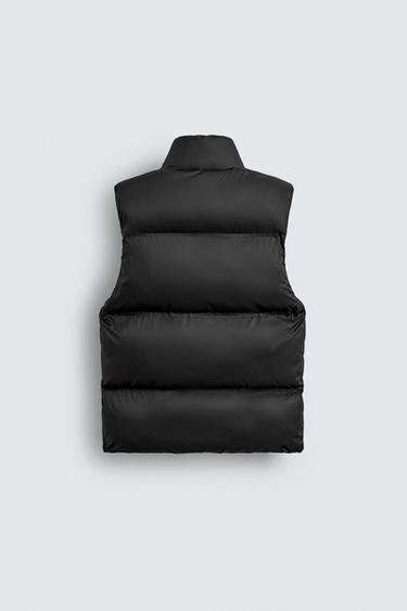 GILET MATELASSÉ DÉPERLANT - Noir de Zara - Image 7