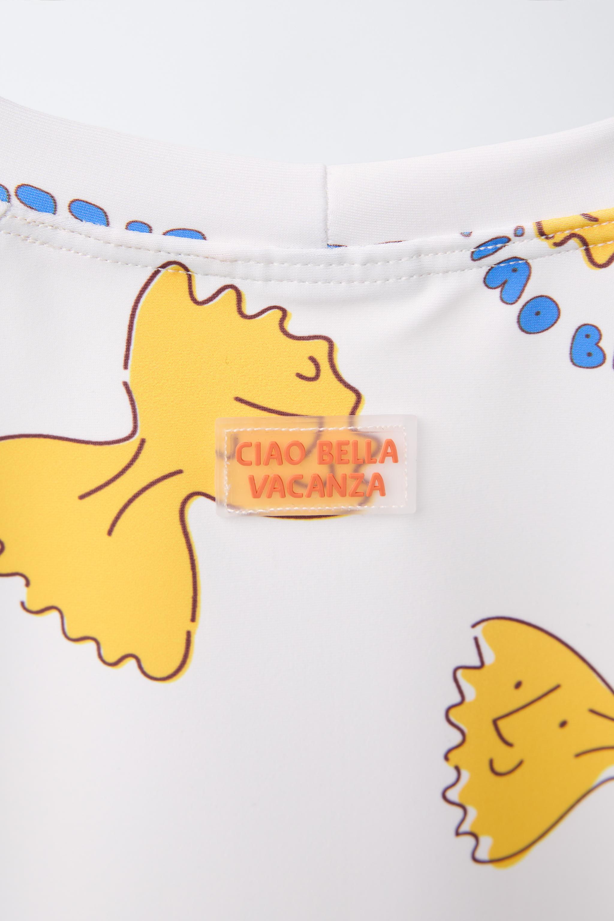 2-6 YEARS/ PRINTED RASH GUARD - Sand | ZARA United States