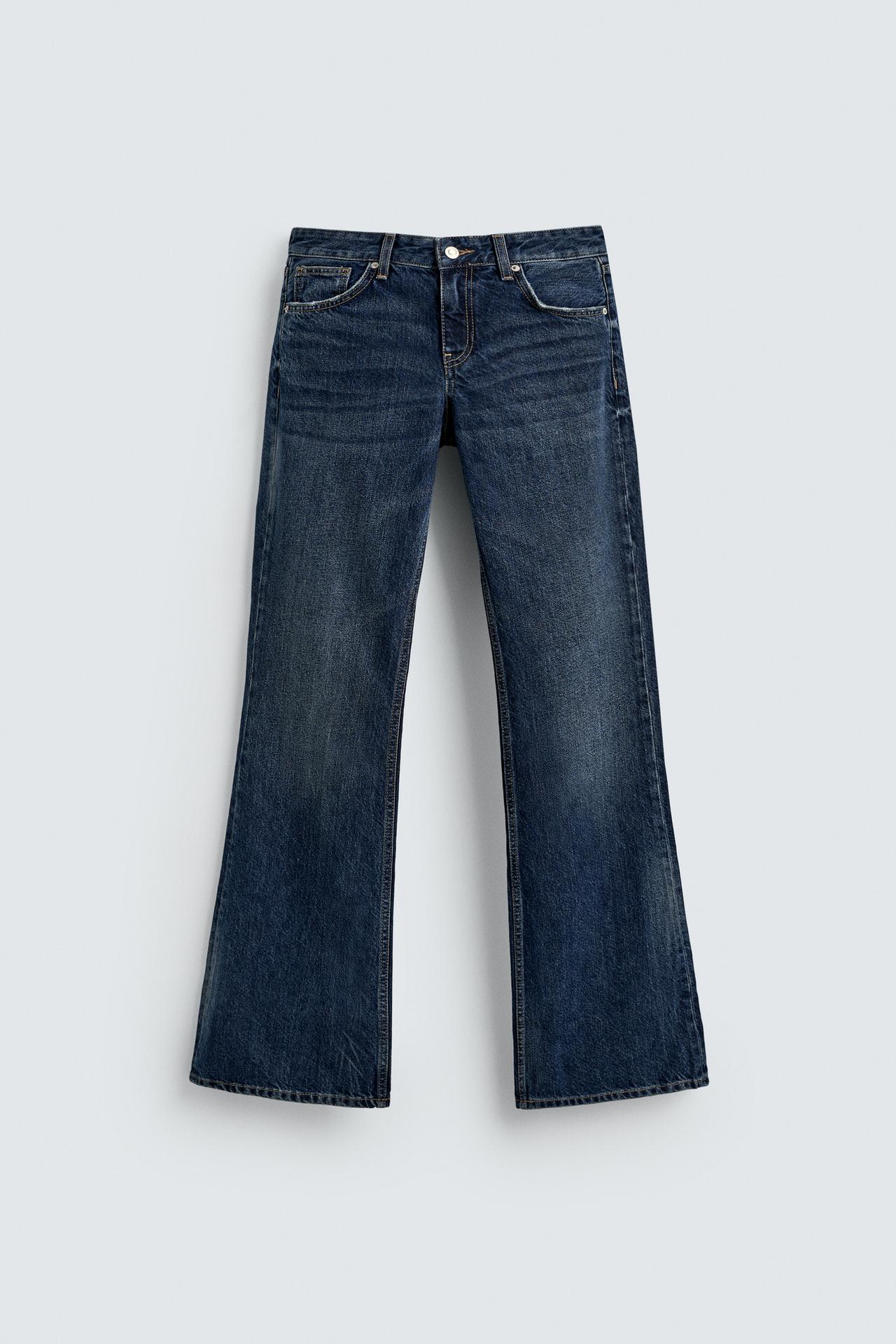 FLARE LOW-RISE JEANS HARRY LAMBERT FOR ZARA X DISNEY