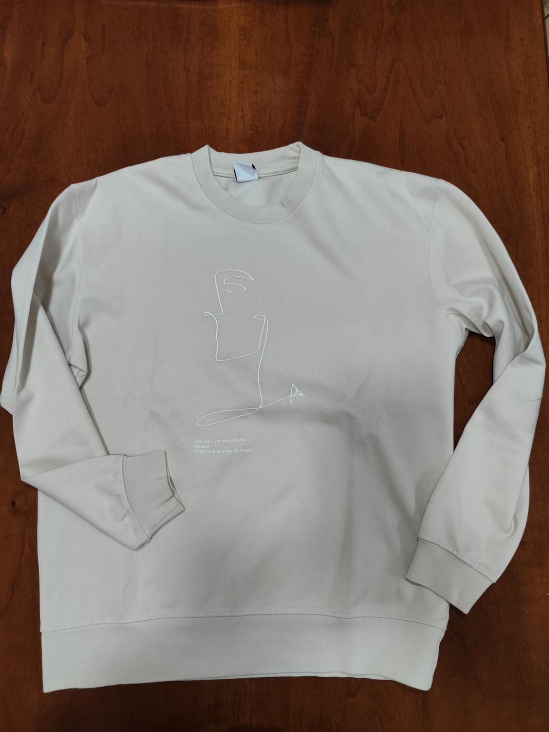 LINE PRINT SWEATSHIRT - Image 2