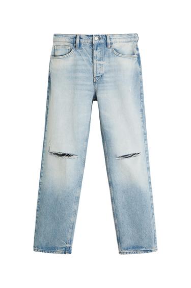 ΤΖΙΝ STRAIGHT FIT ΜΕ ΣΚΙΣΙΜΑΤΑ