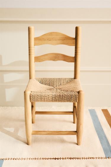SILLA INFANTIL MADERA - Beige claro de Zara