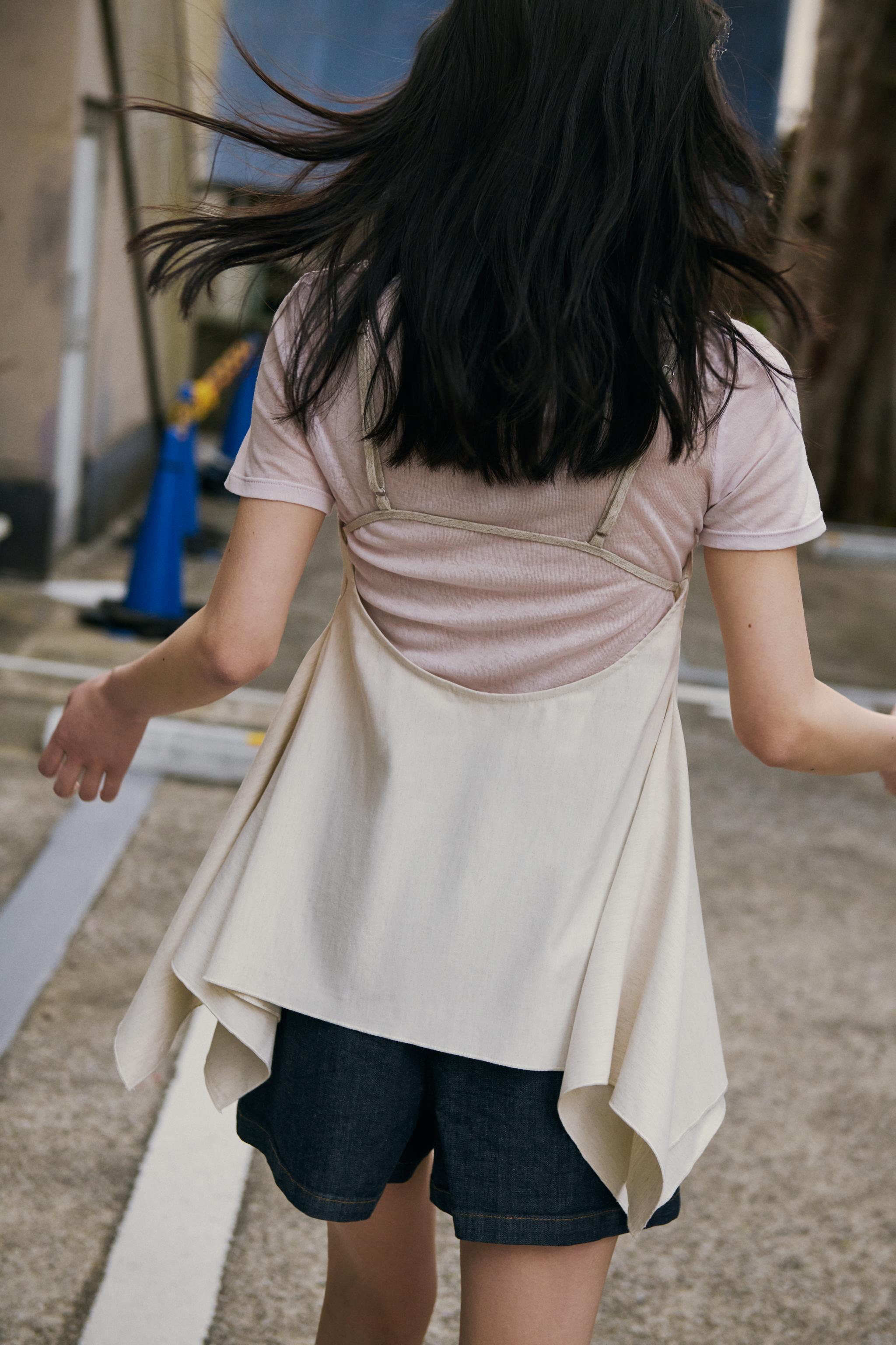 あられちゃん　sheller ♡ ペプラムトップス one shoulder jacquard peplum tops – shéller / シェリエ