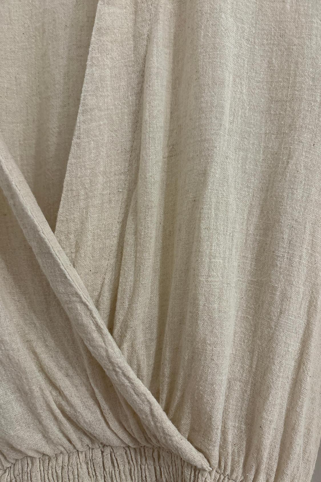 LINEN MINI DRESS - Image 2