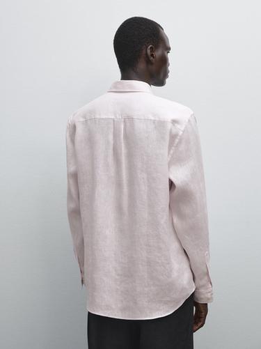 Zara 100% linen regular fit shirt - 142