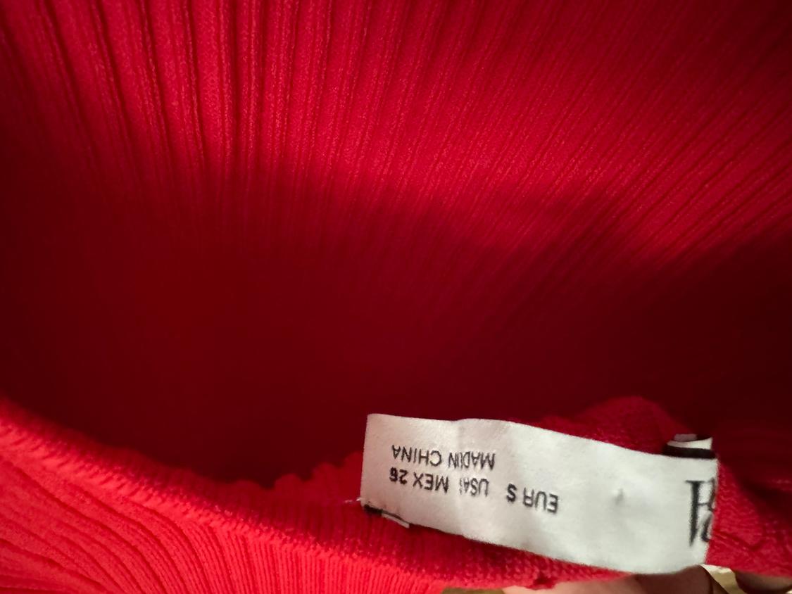 ABITO ELEGANTE SCENA APERTO ROSSO NUOVO SENSA TAG - Image 3
