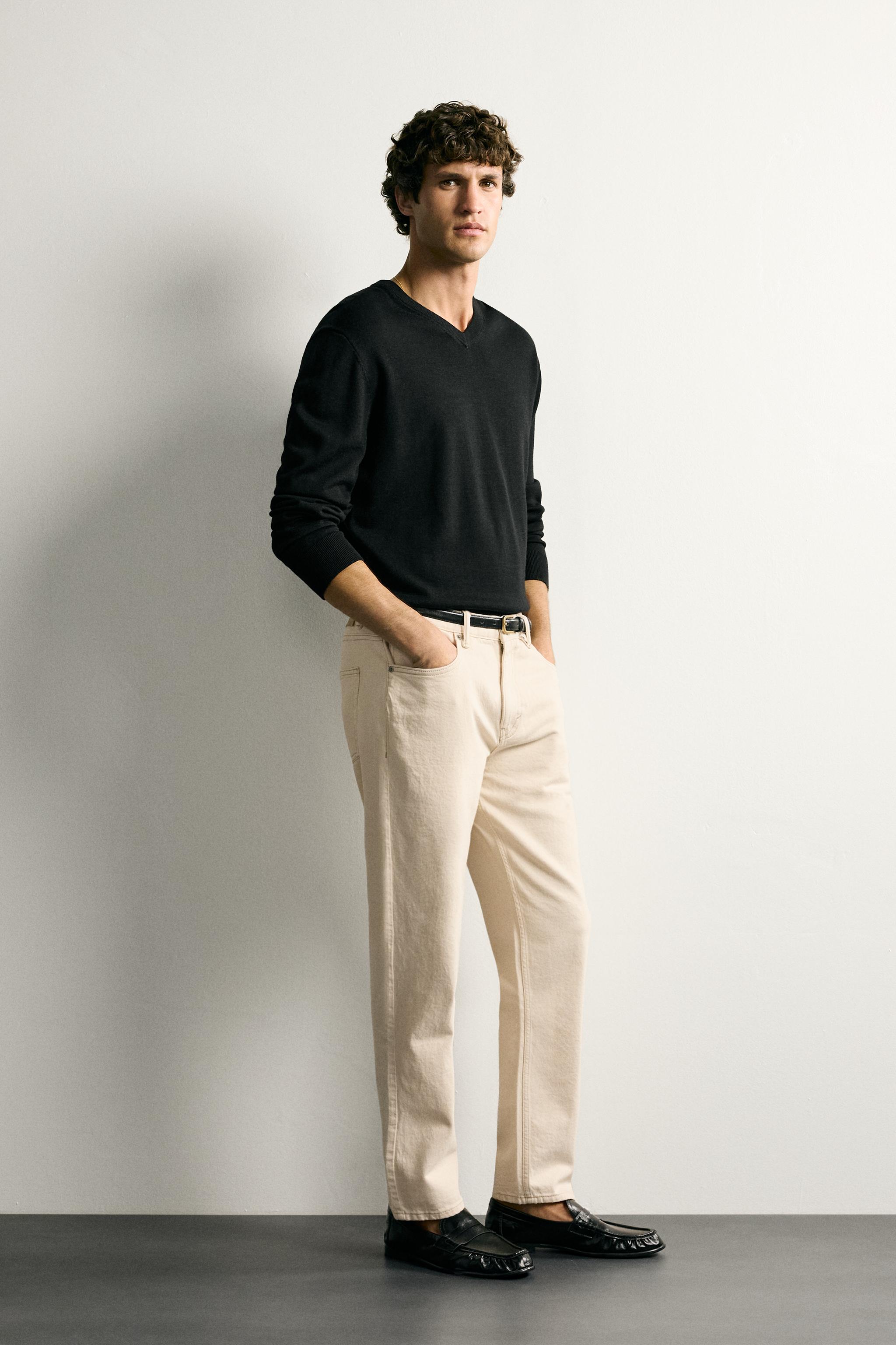 SLIM TAPERED FIT JEANS