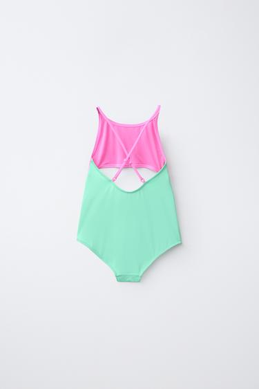 6-14 ANS/ MAILLOT DE BAIN NŒUDS CUT OUT - Fuchsia de Zara - Image 1