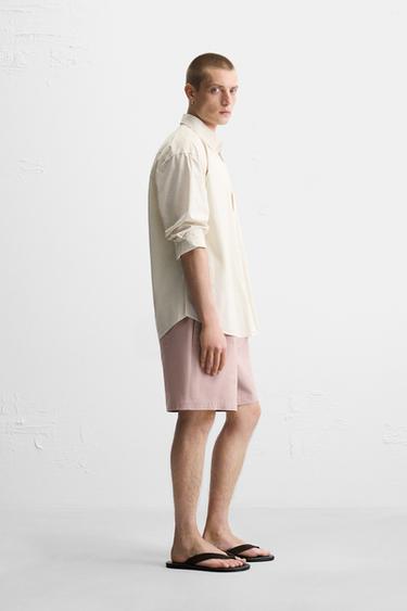 BERMUDA RELAXED FIT - Rose de Zara - Image 3