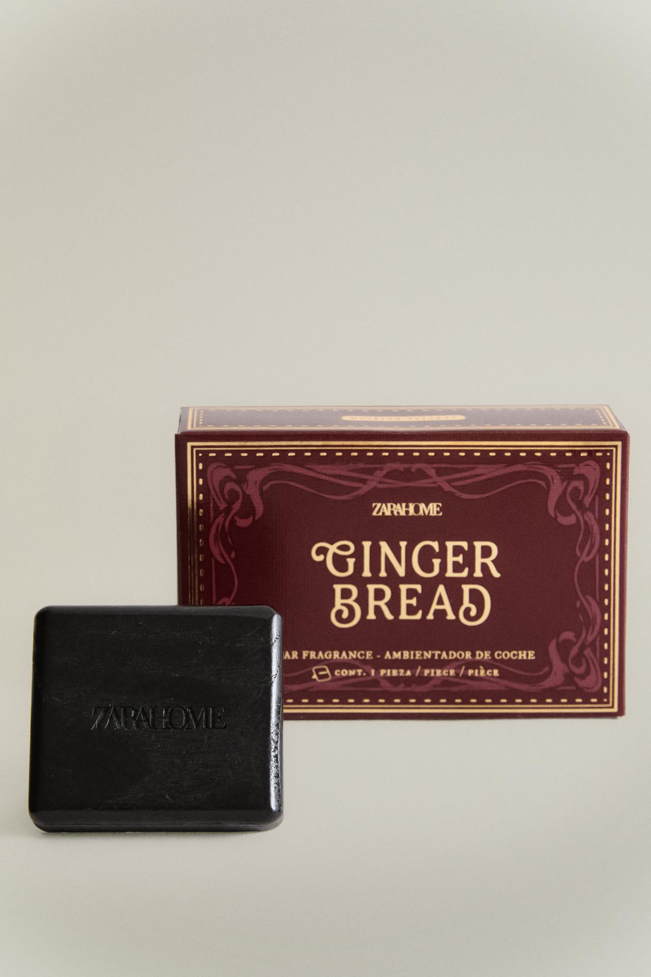 GINGERBREAD CAR AIR FRESHENER — Red