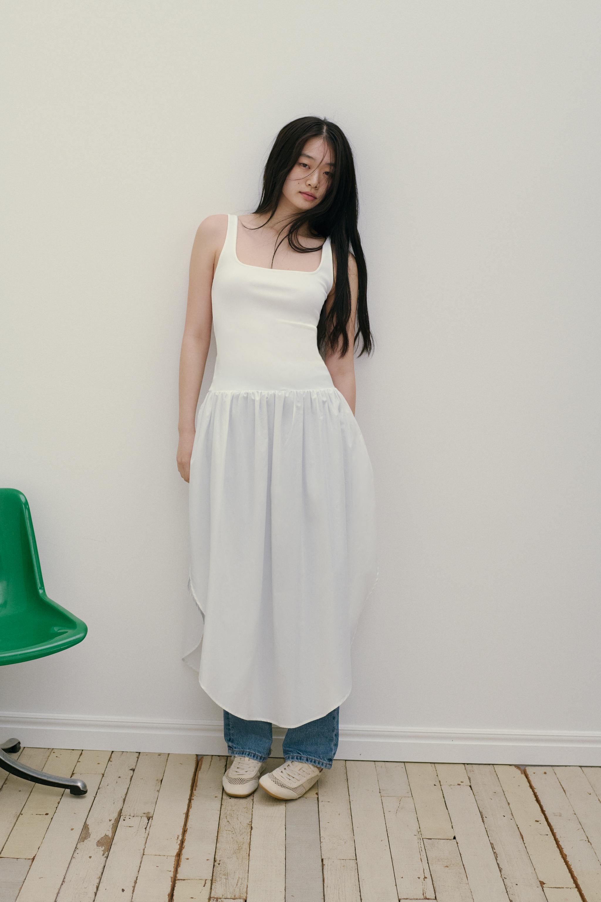 ZARA ミディワンピース 4770/208 ミディワンピース - レッド | ZARA Japan / 日本
