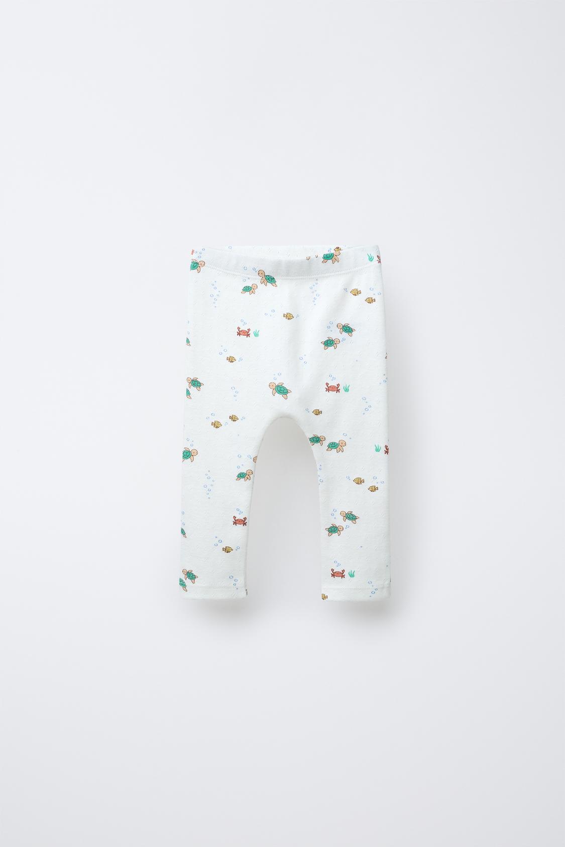 TWO-PACK SEA POINTELLE LEGGINGS