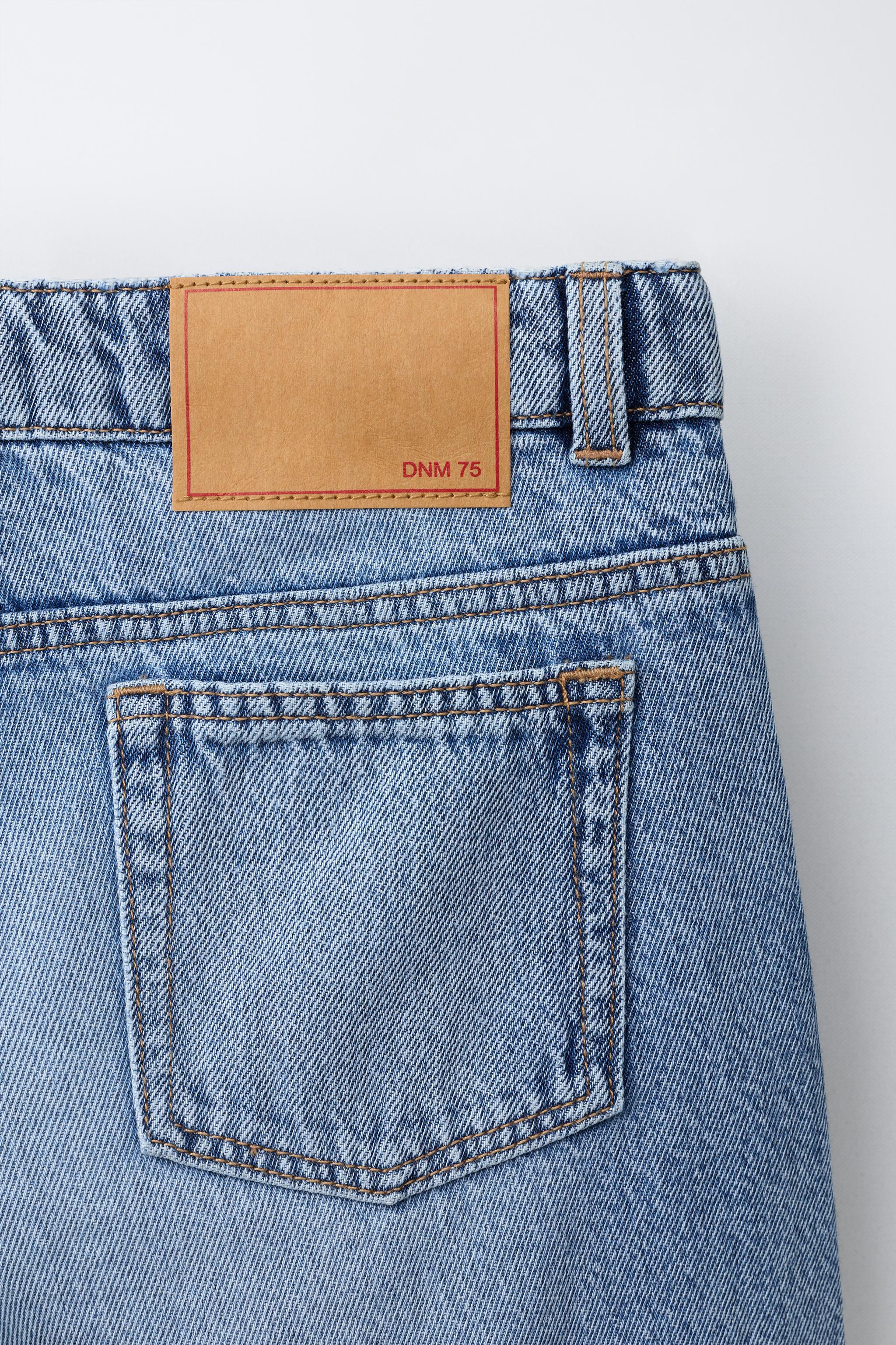 Детские шорты Zara STRAIGHT DENIM SHORTS — фото 4