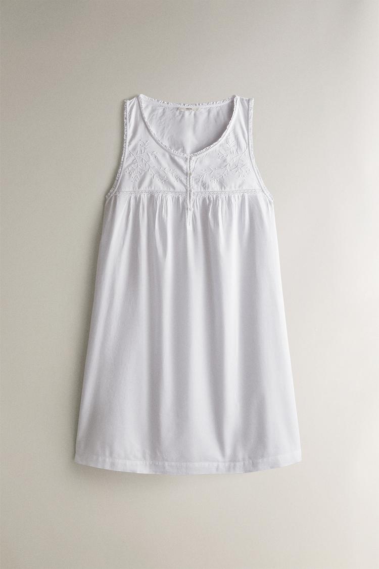 Zara Nightdress ZARA WOMAN ZARA CUT OUT NIGHTDRESS STYLE DRESS