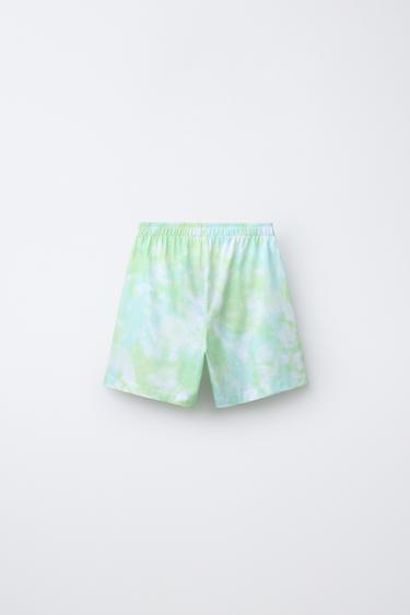 6-14 YEARS/ TIE DYE TEXT PYJAMAS - Green by Zara - Image 4