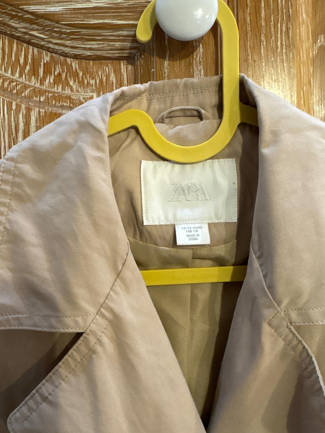 BASIC LONG TRENCH COAT - Image 3