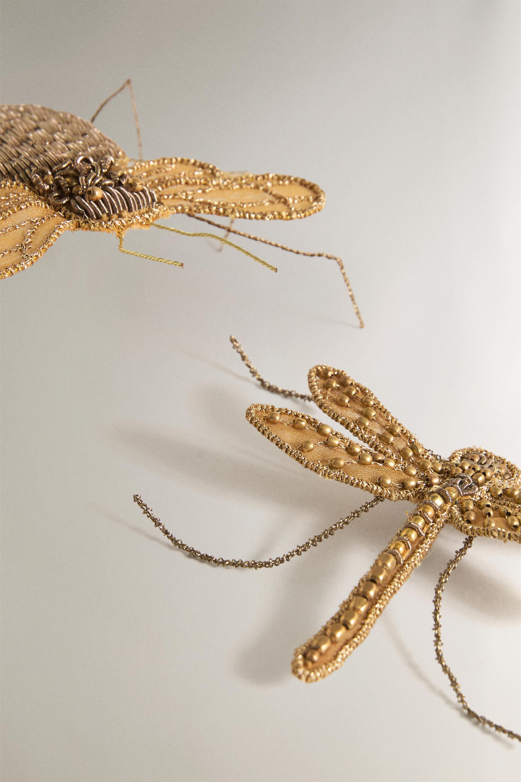 Zara DECORATIVE INSECT PACK (PACK OF 2) MARISA BERENSON — фото 4