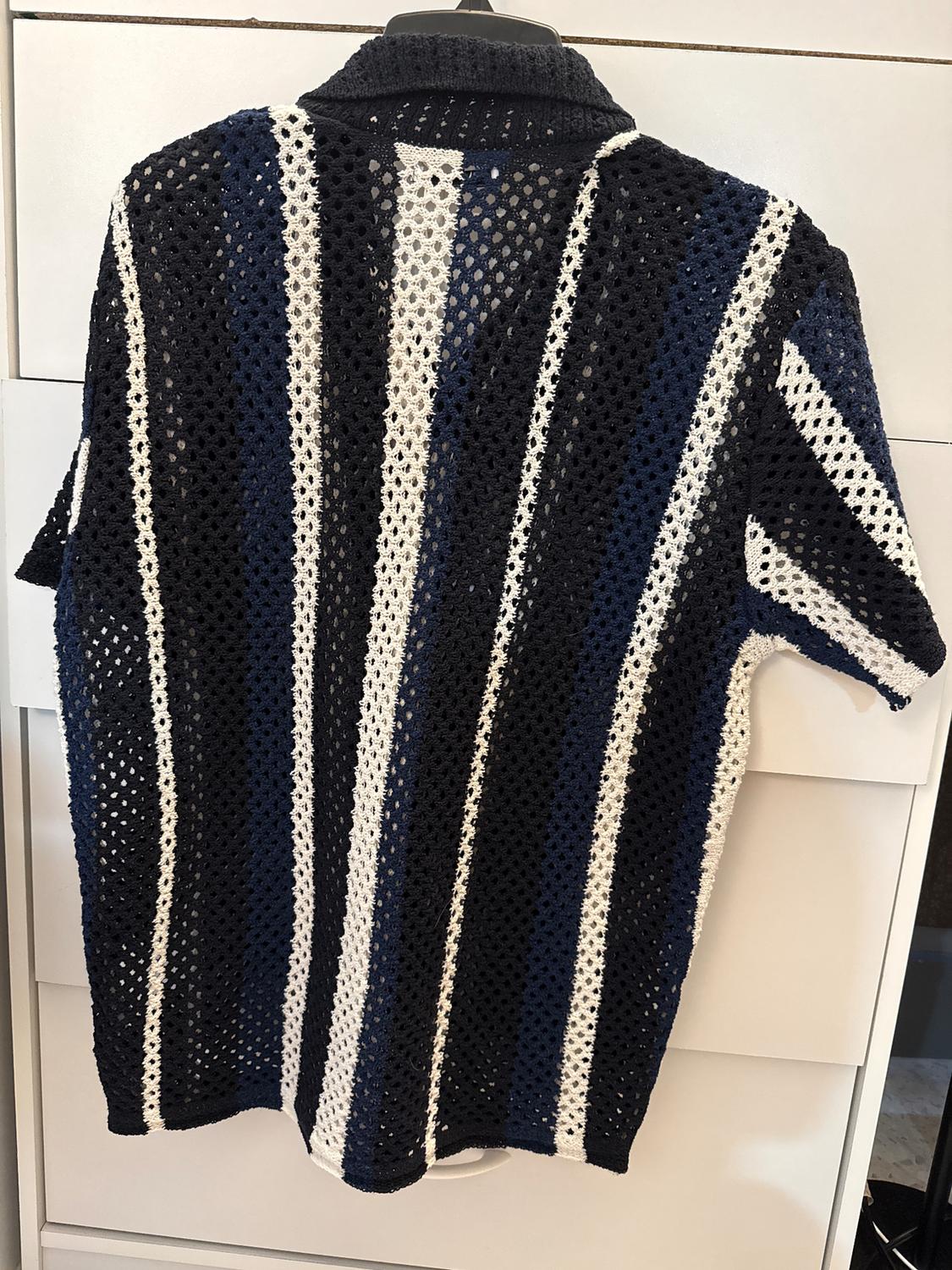 ZARA KNIT CROCHET SHIRT - Image 2