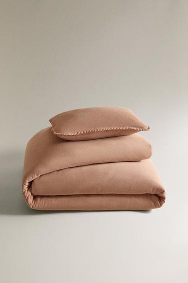 COUVRE-LIT ENFANT VELOURS CÔTELÉ - Rose de Zara - Image 3