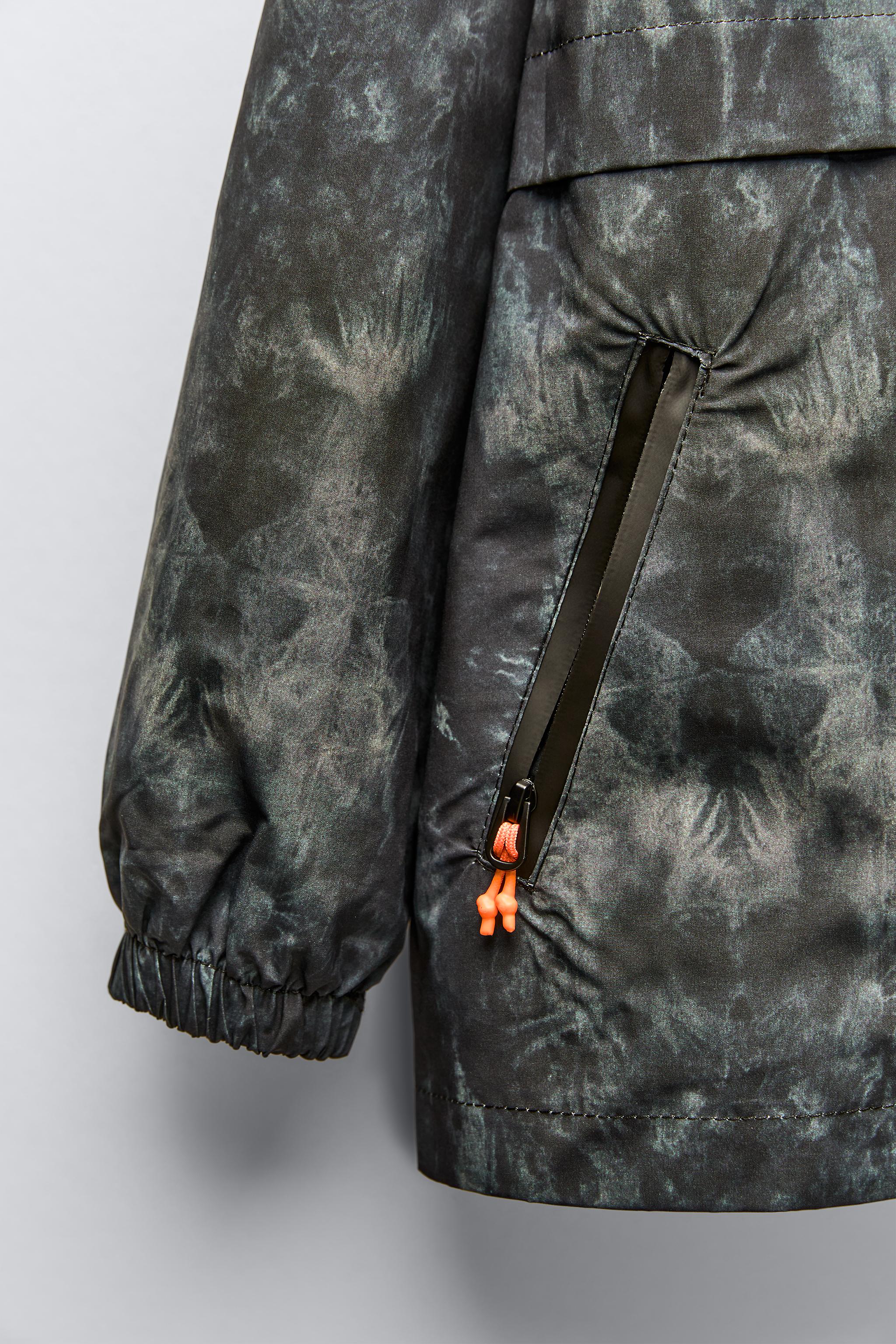 TIE DYE EFFECT JACKET - Black | ZARA United States