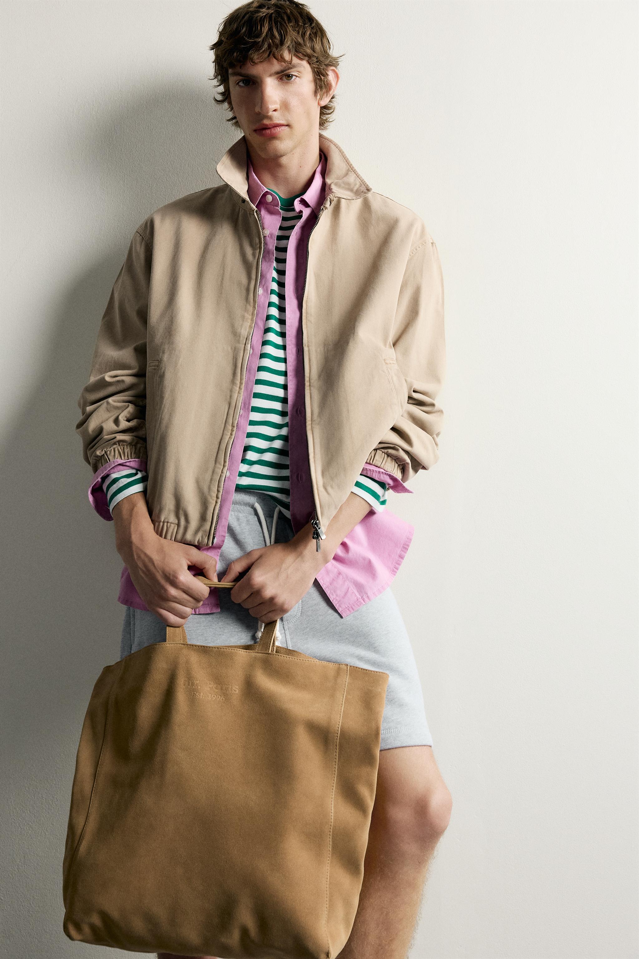 SAC SHOPPER EN CUIR 0FR. PARIS X ZARA
