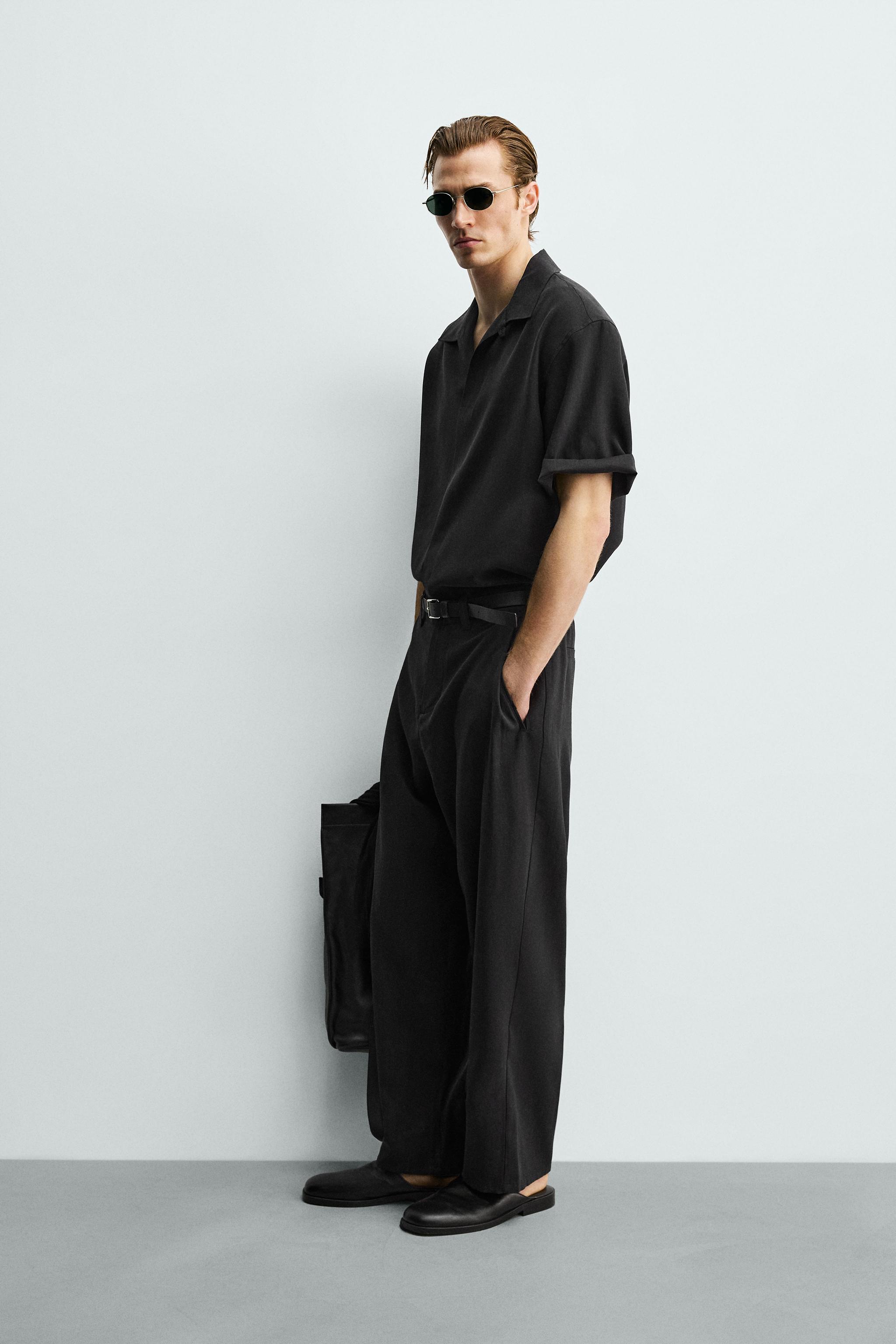 RELAXED FIT FLOWY SHIRT