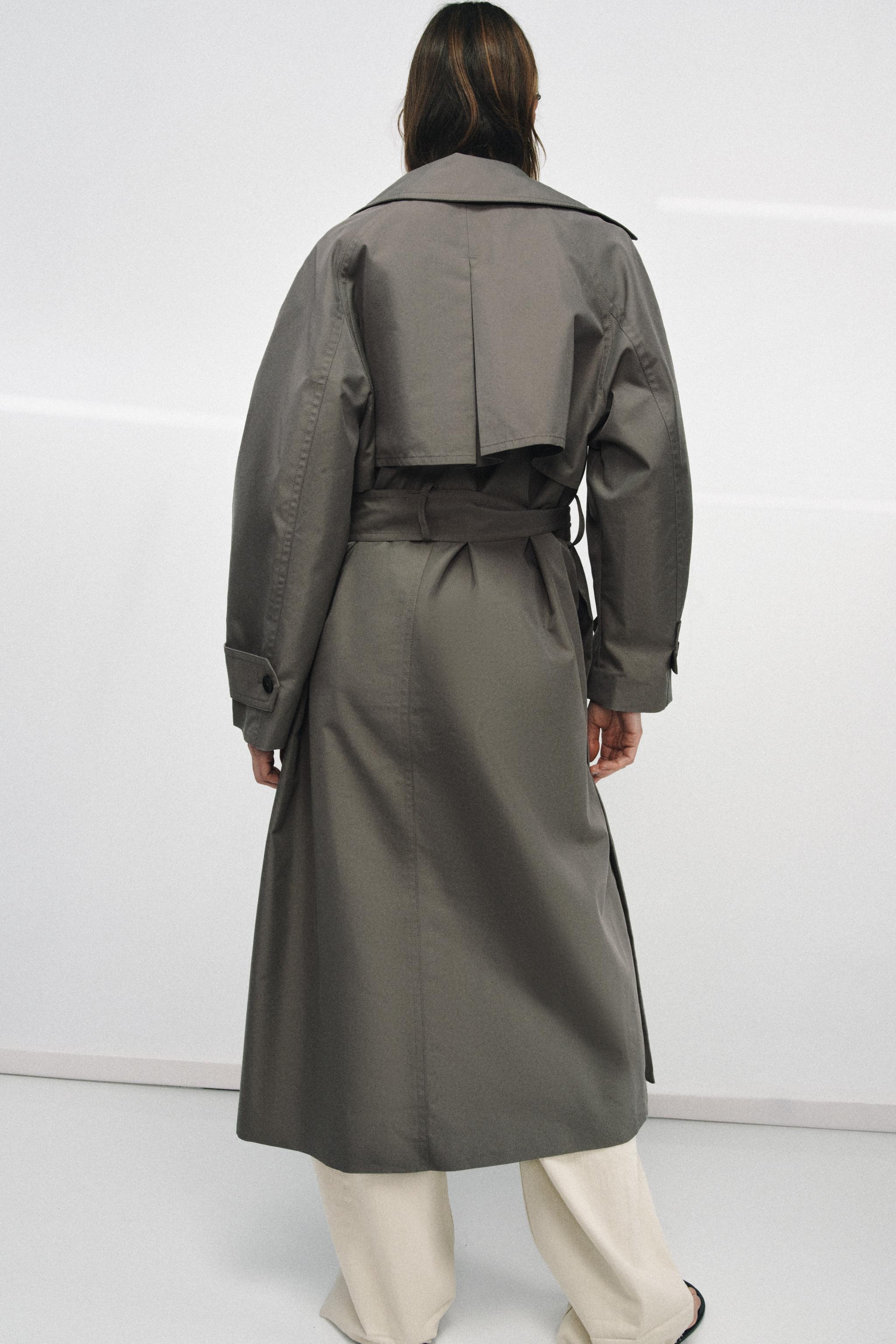 TRENCH OVERSIZE À CEINTURE ZW COLLECTION