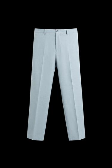 SLIM-FIT-ANZUGHOSE - Himmelblau von Zara - Bild 0