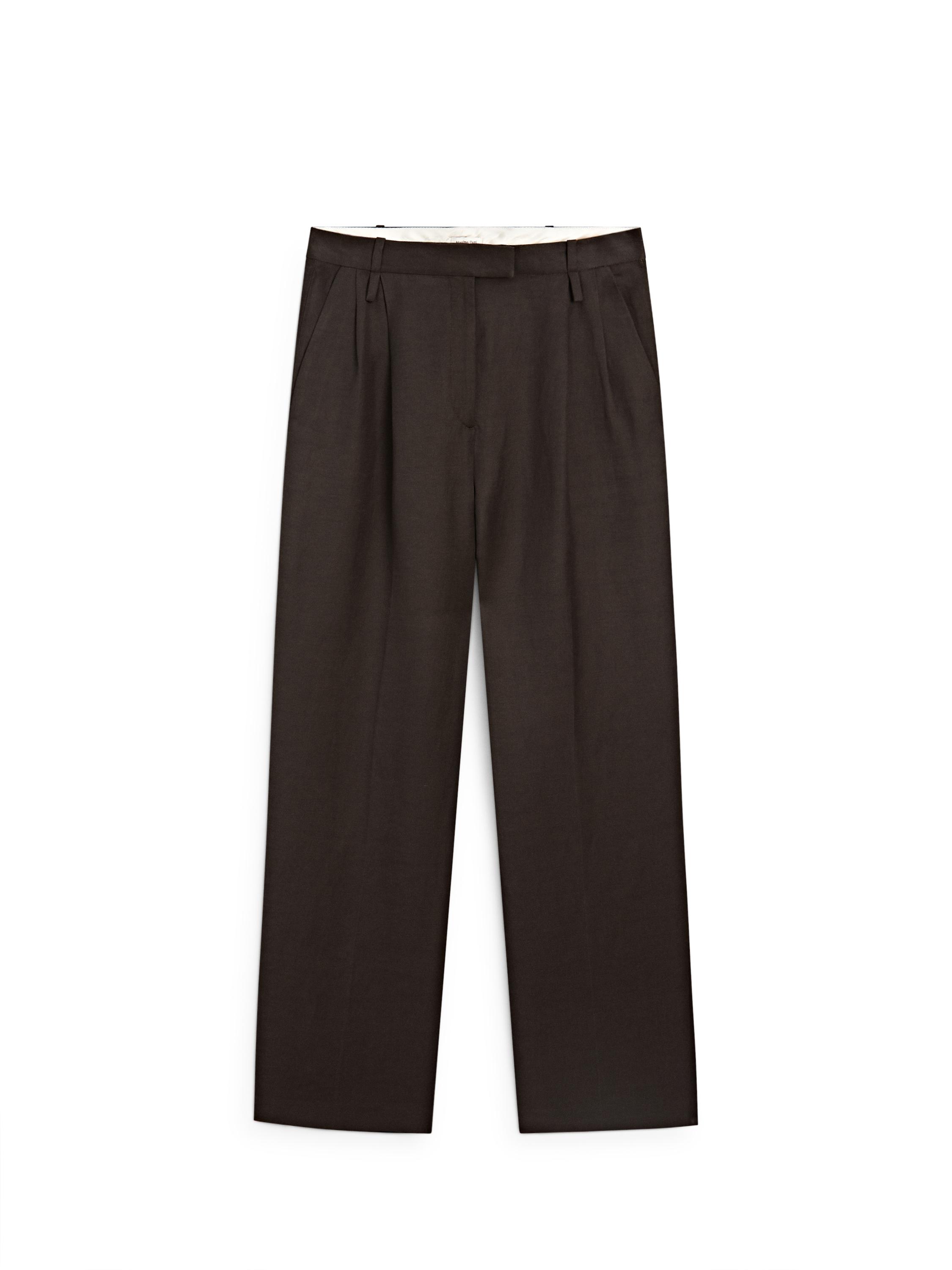 Pantalon à pinces avec passants - STUDIO