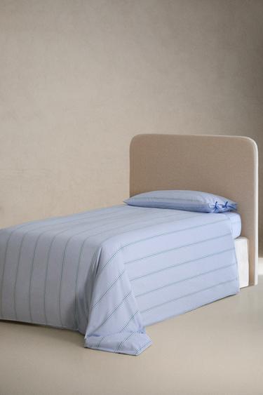 HOUSSE DE COUETTE ENFANT RAYURES - Bleu de Zara - Image 1
