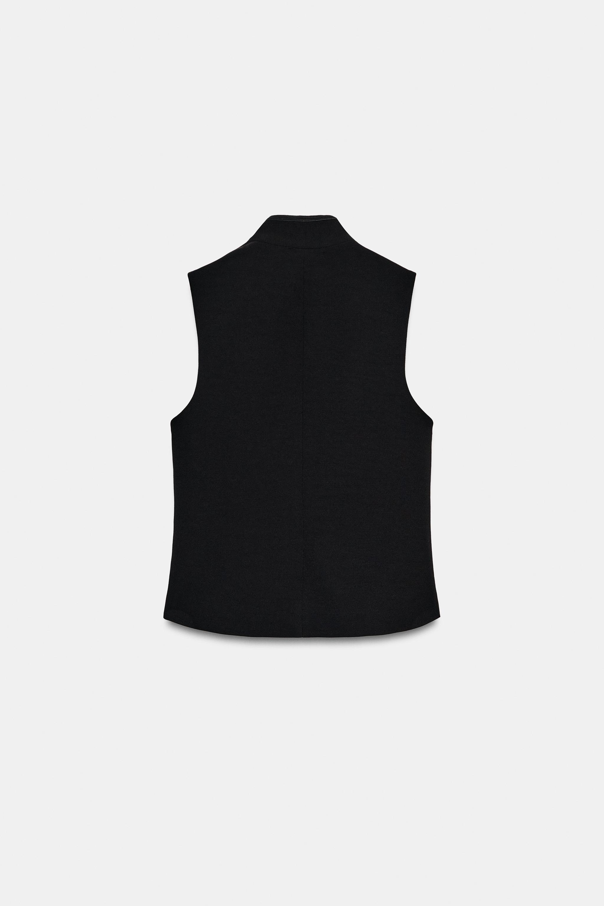 FIREMAN CLASP VEST - Black | ZARA Canada