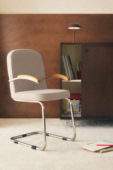 KIDS' VINTAGE CHROME CHAIR - Brown by Zara