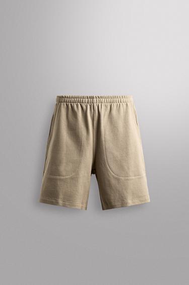 PANTALÓN CORTO JOGGER HEAVYWEIGHT - Arena de Zara