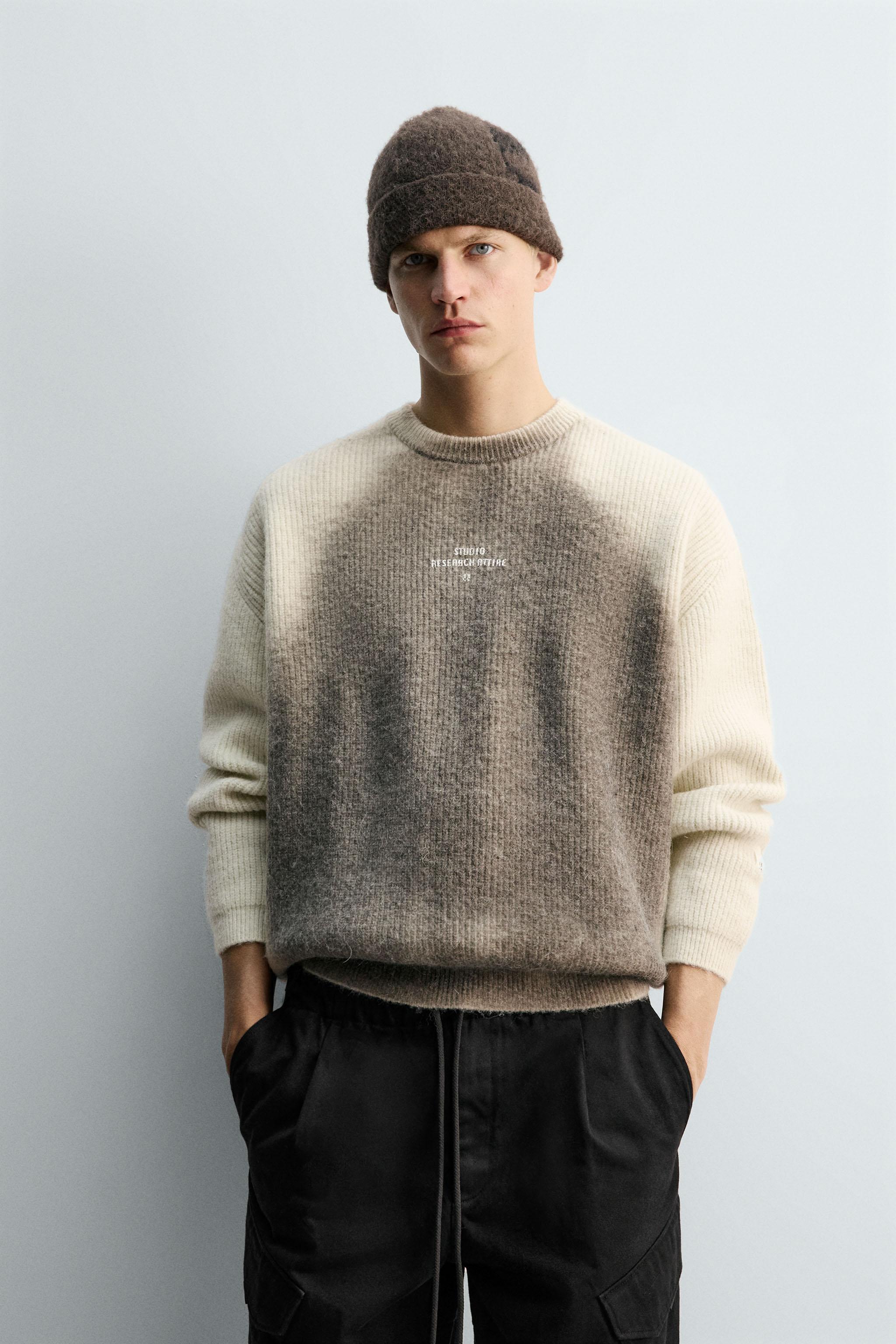 SPRAY LOGO SWEATER X SR_A