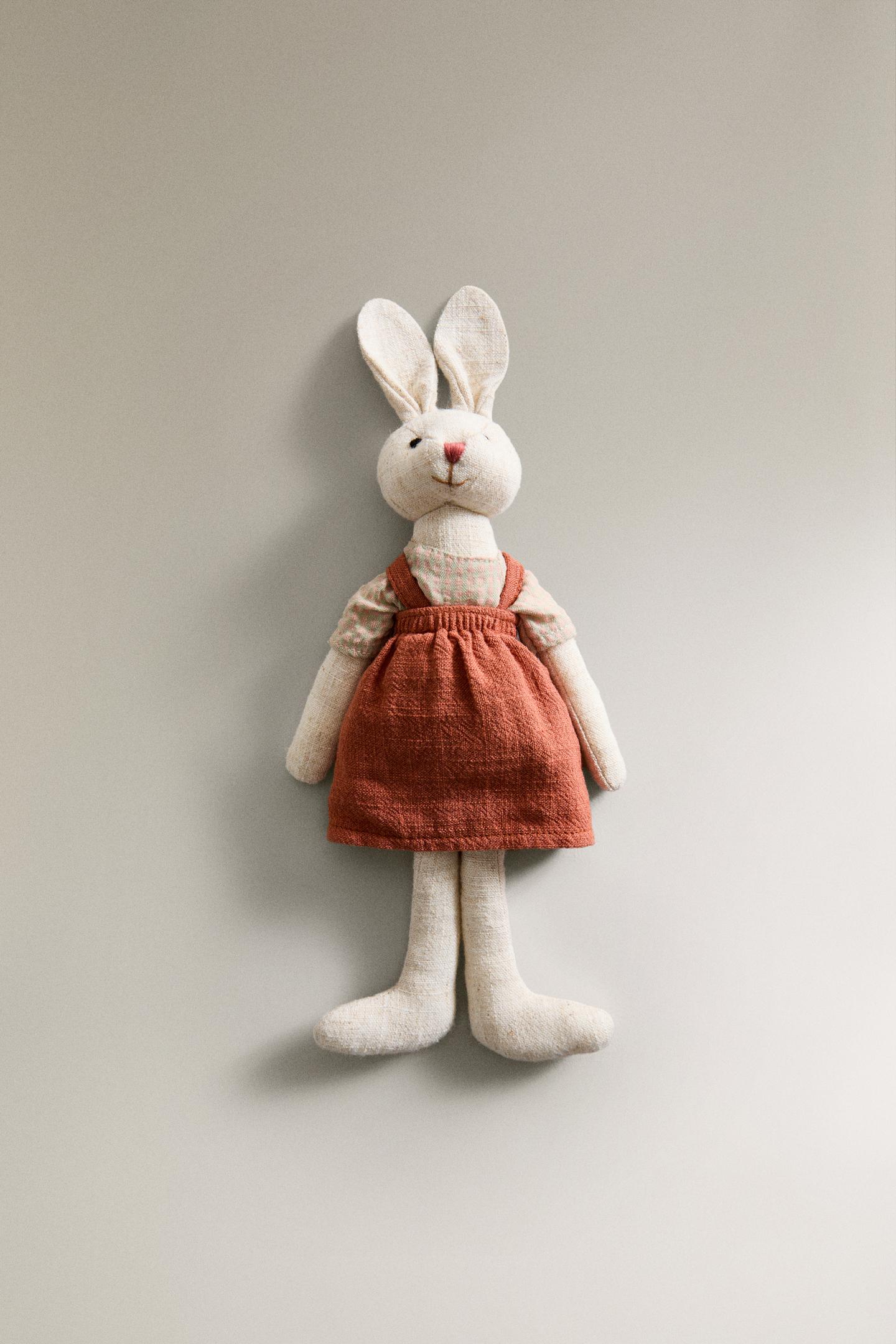 Детская мягкая игрушка Zara KIDS’ Bunny Plush Toy, цвет: Разноцветный — фото 5