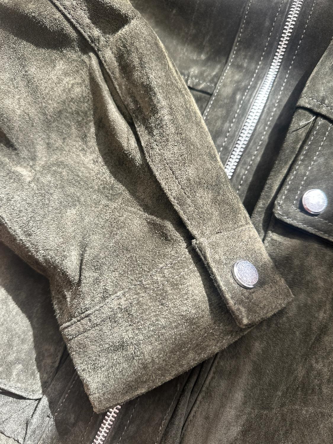100% SUEDE LEATHER JACKET - Image 3