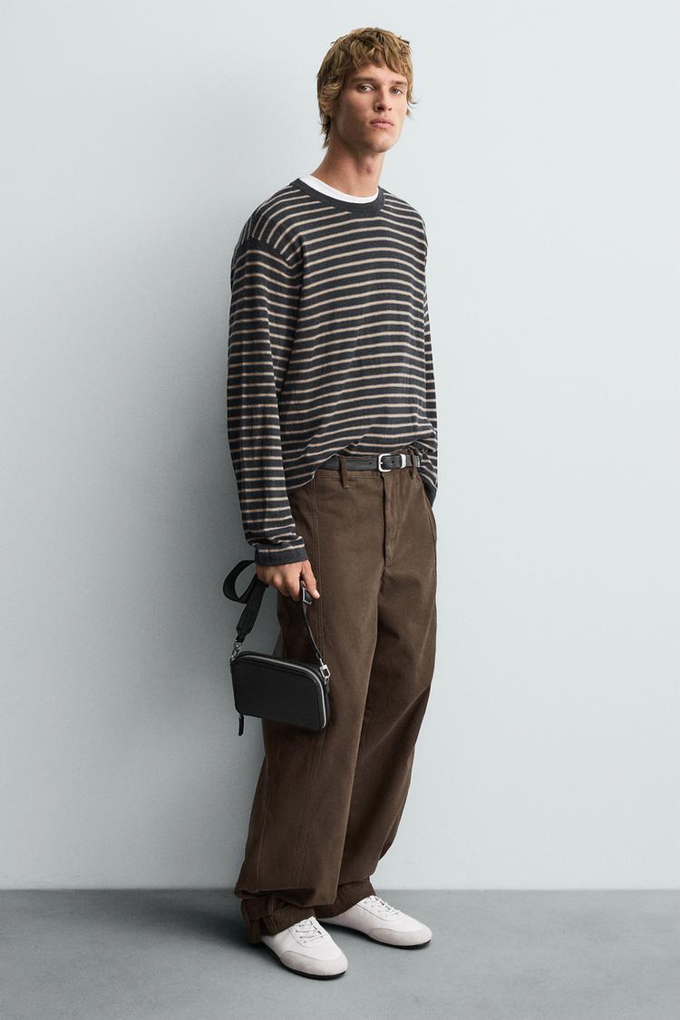 LEATHER CROSSBODY BAG