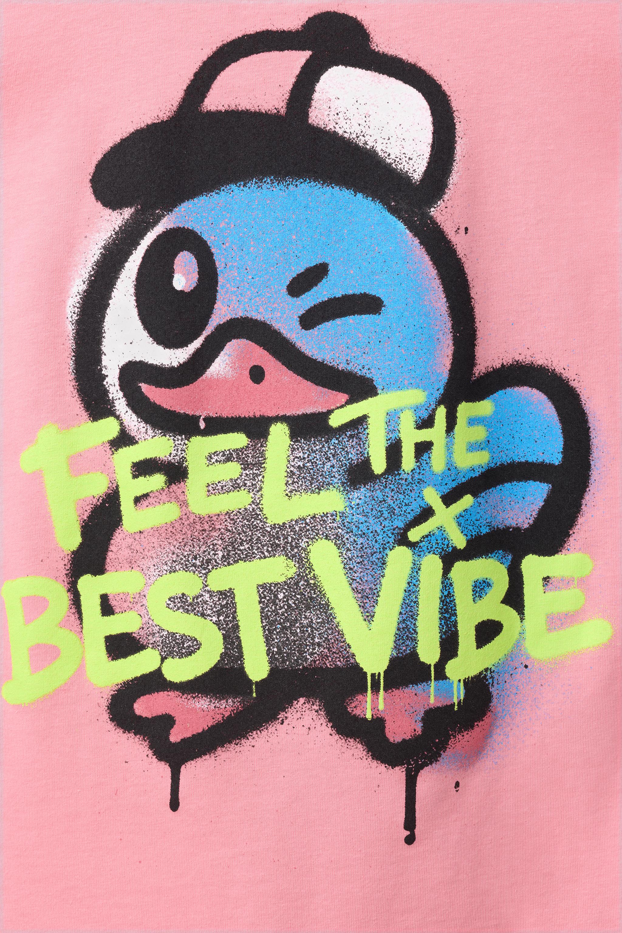 GRAFFITI PRINT T-SHIRT