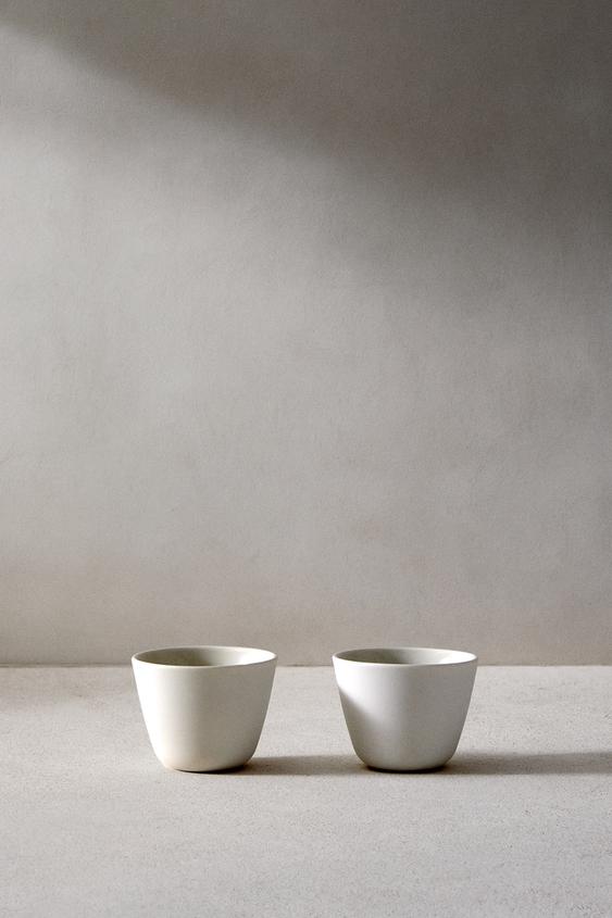 CONJUNTO DE 2 - BOL S - cru-branco da Zara - Imagem 0