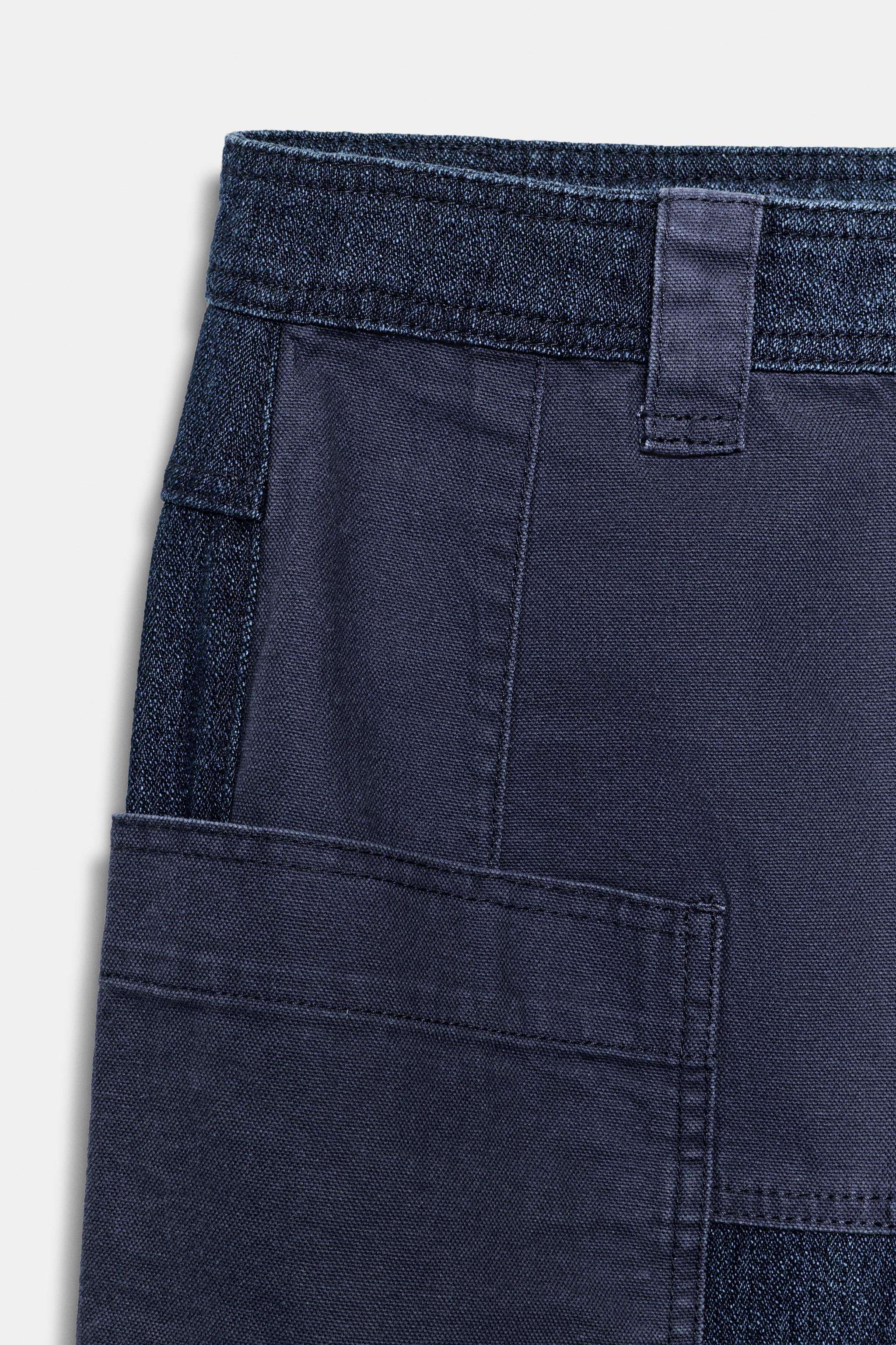 ZW COLLECTION COMBINATION POCKET PANTS