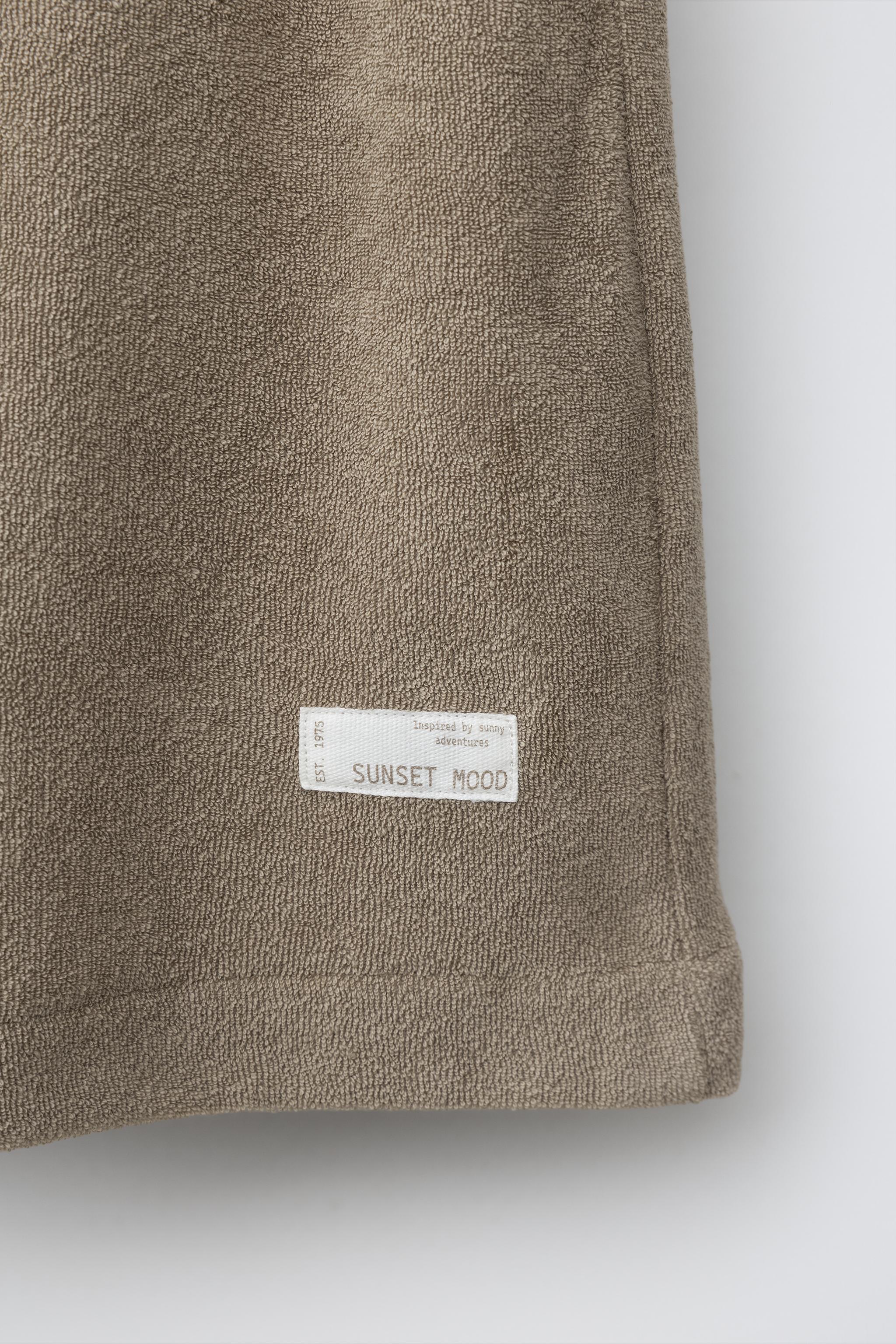 SHIRT AND BERMUDA TOWEL EFFECT SET