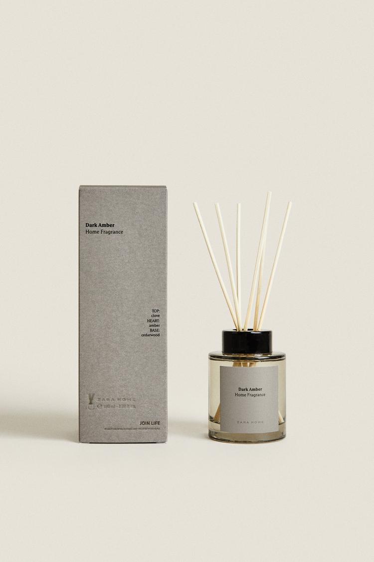 100 ML) DARK AMBER REED DIFFUSERS Brown Taupe ZARA United