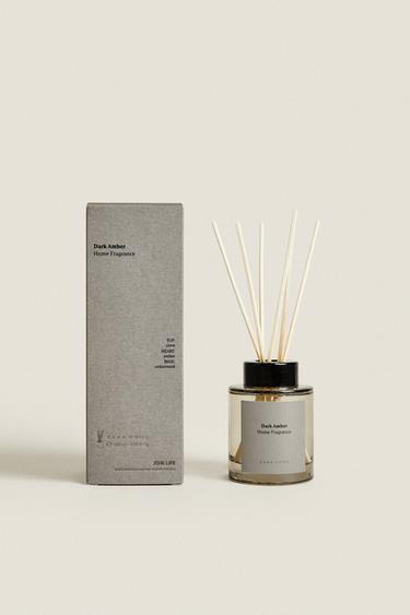 (100 ML) DARK AMBER REED DIFFUSERS - Brown / Taupe by Zara