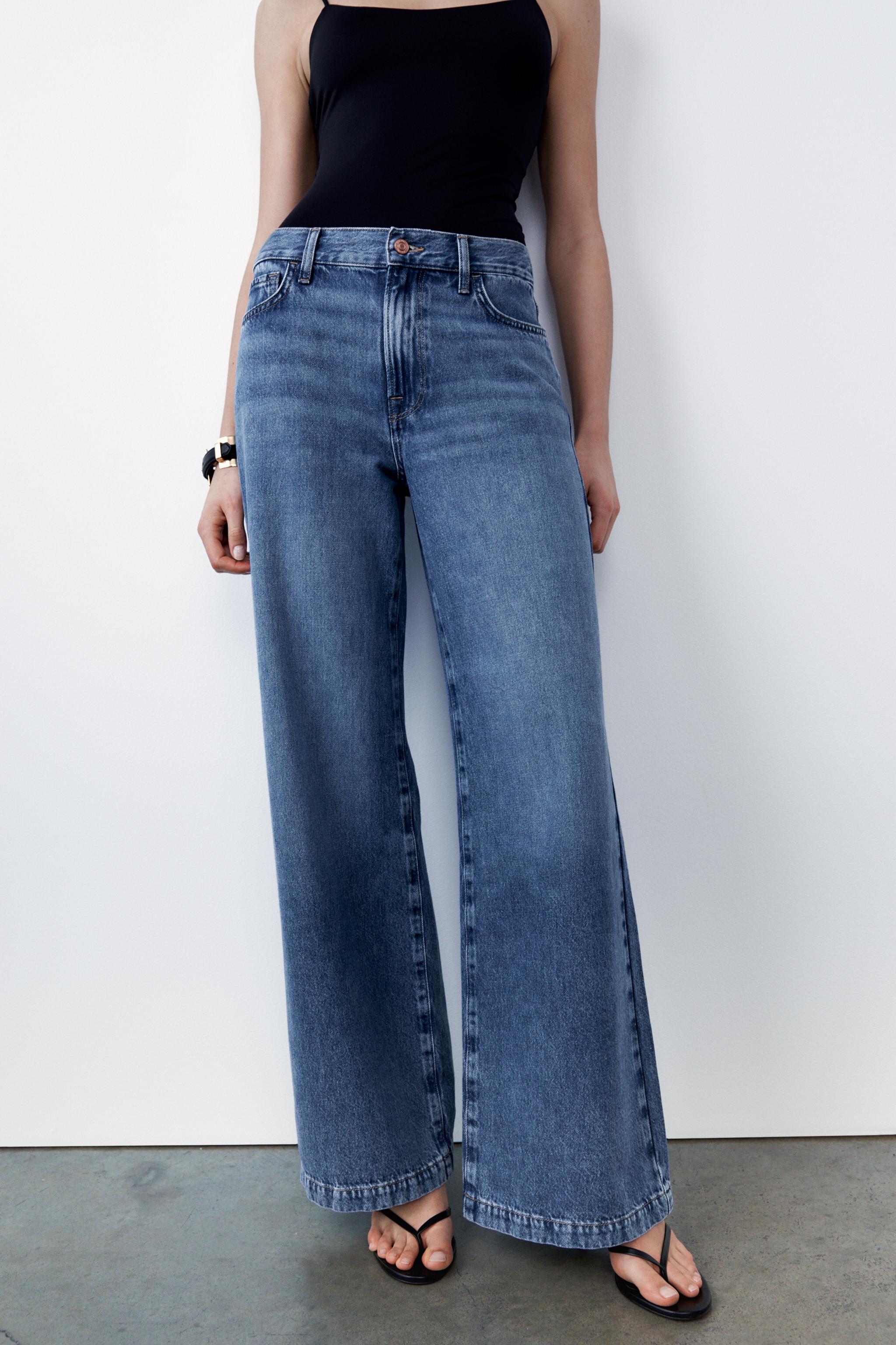 Pantalones vaqueros best sale mujer zara 2019