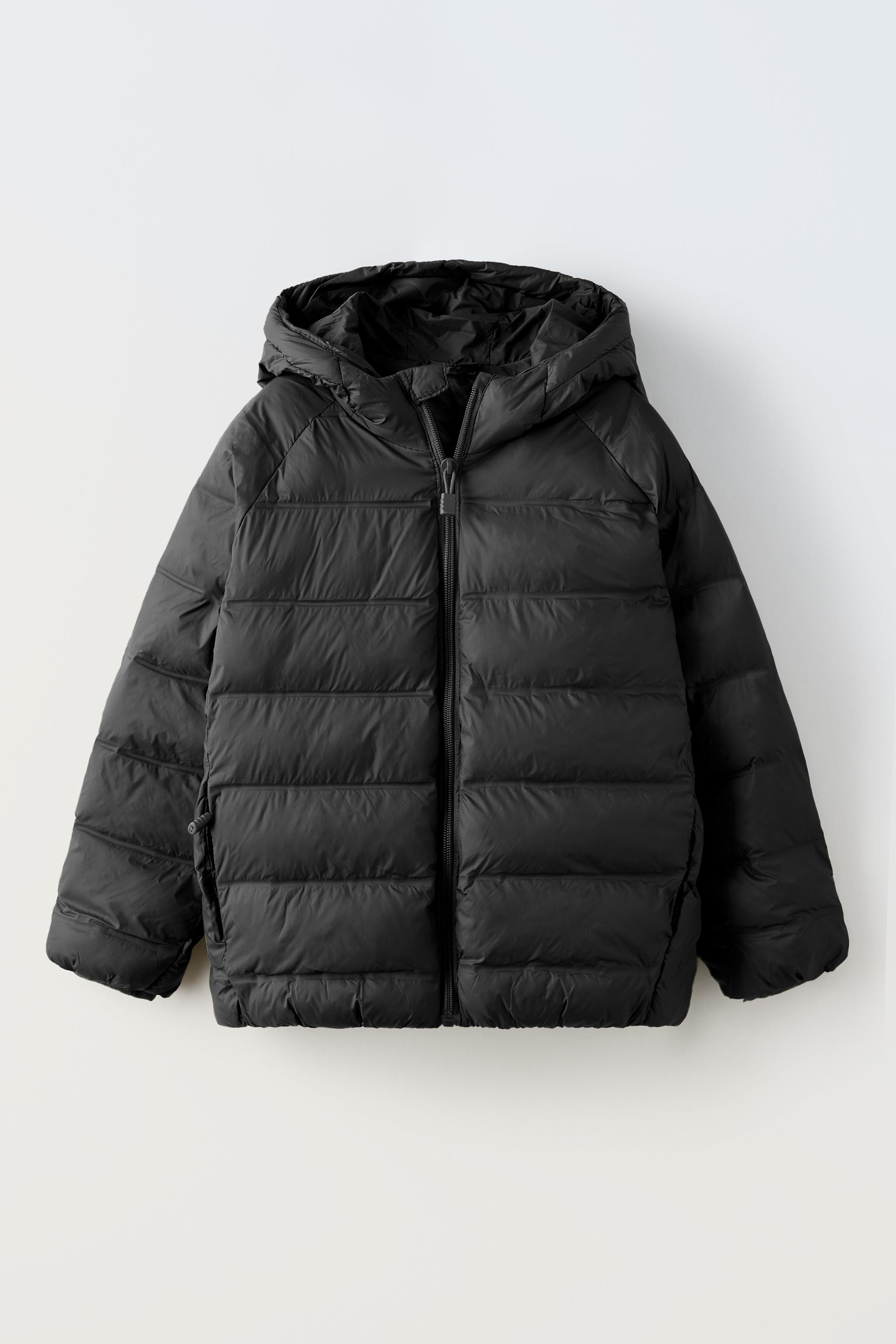 Zara lightweight hotsell puffer jacket