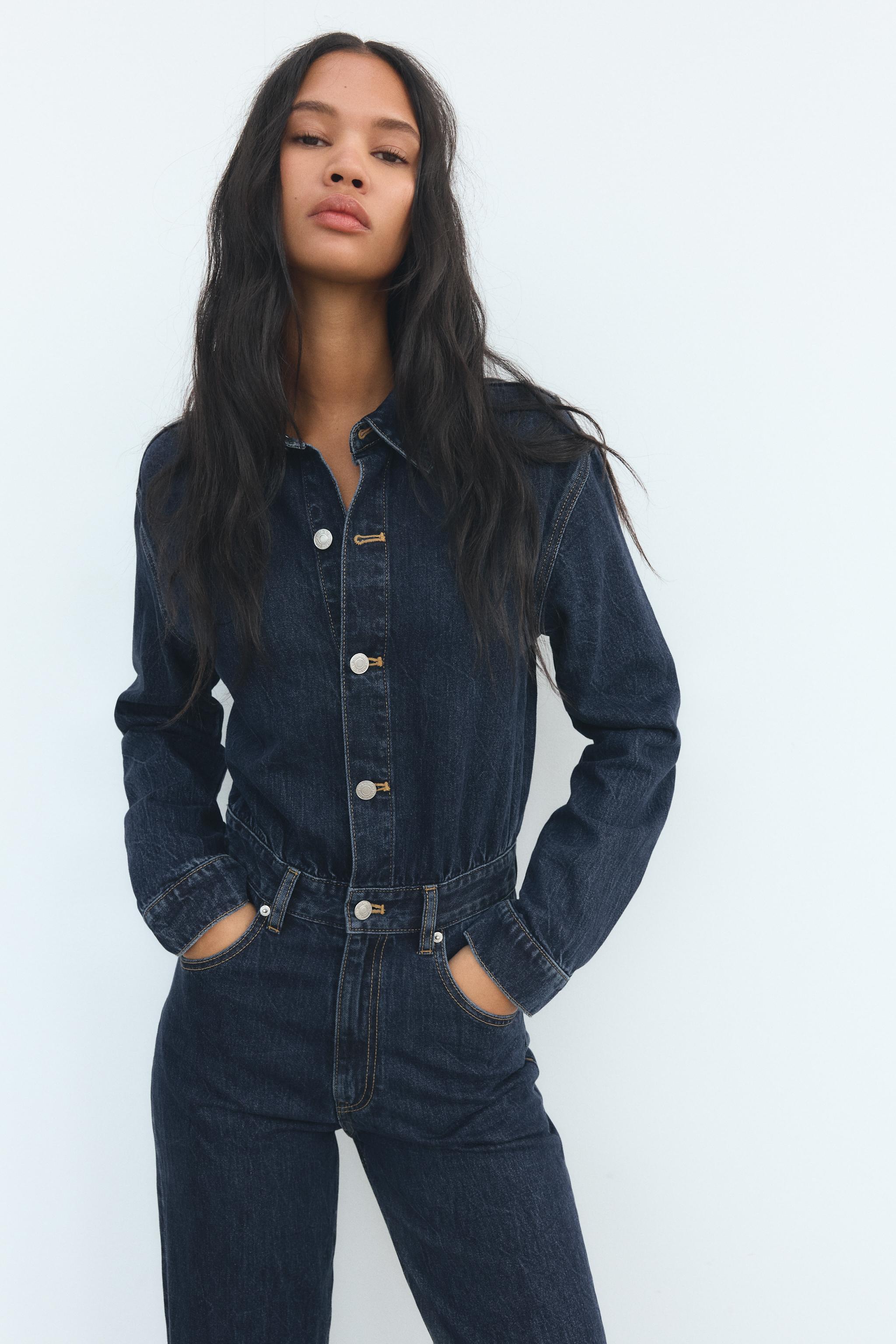 Dames Denim Jumpsuits ZARA Nederland