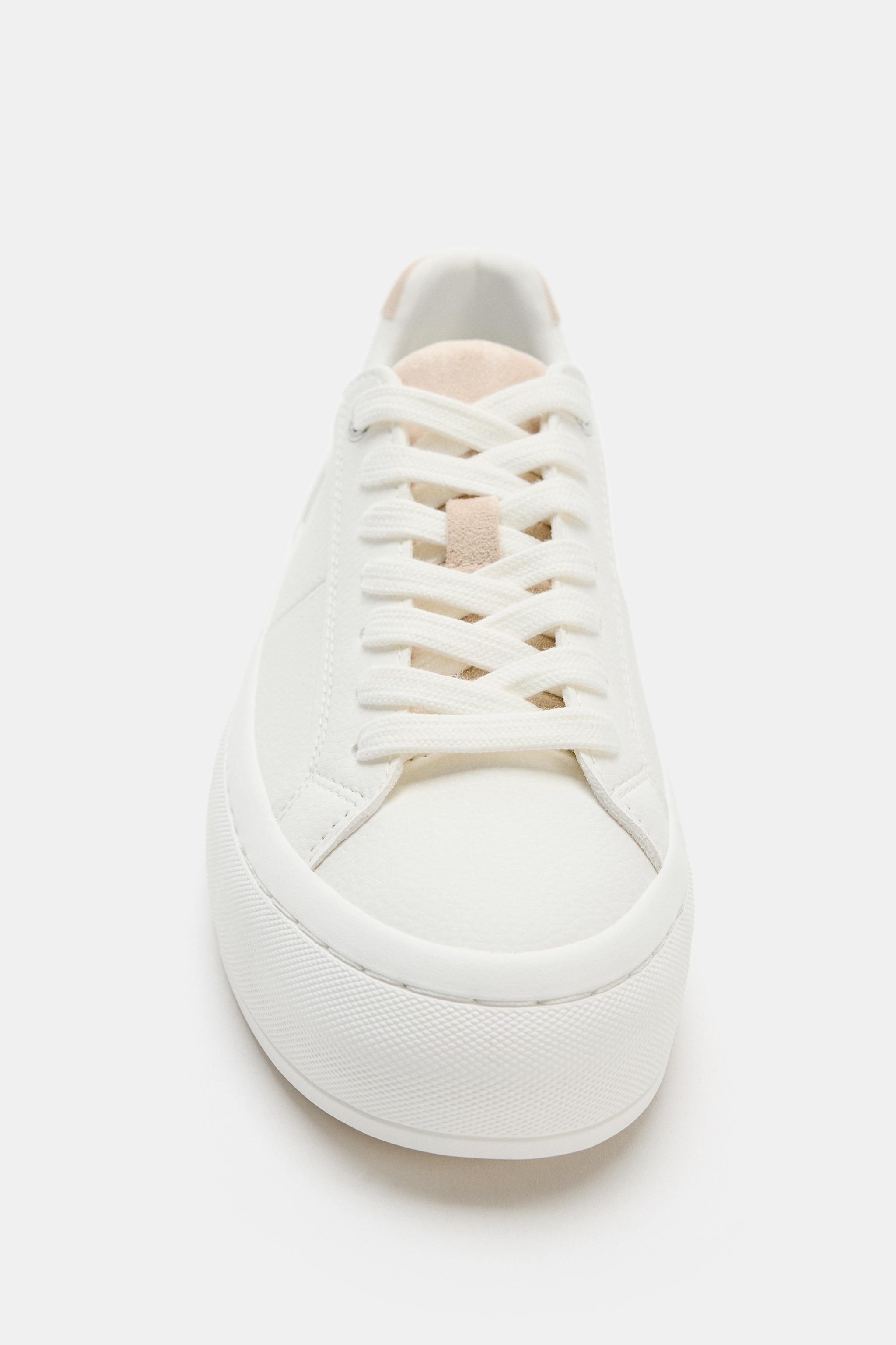 Мужские кроссовки Zara SNEAKERS WITH HEEL DETAIL — фото 3