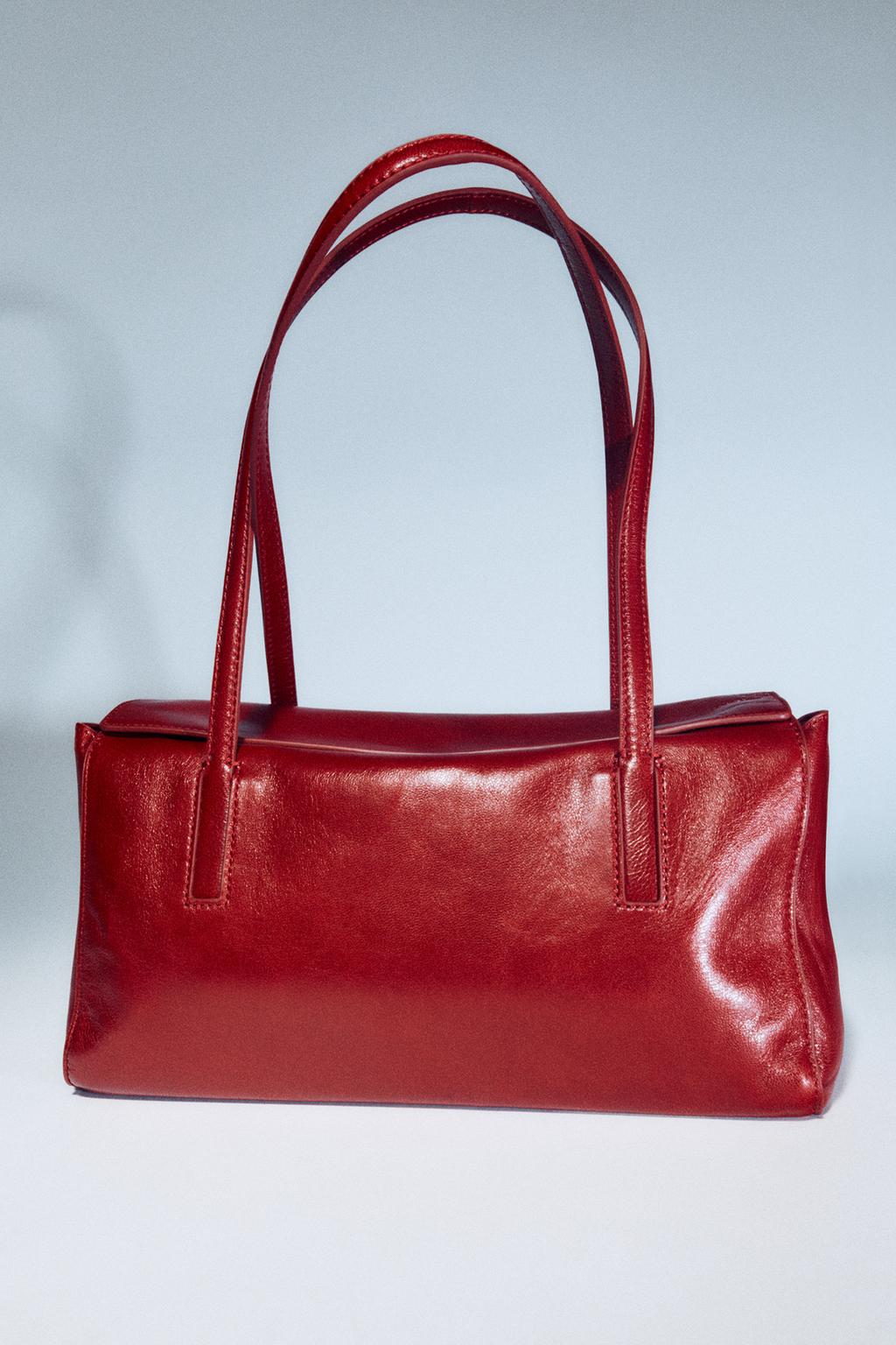 LEATHER SHOULDER BAG