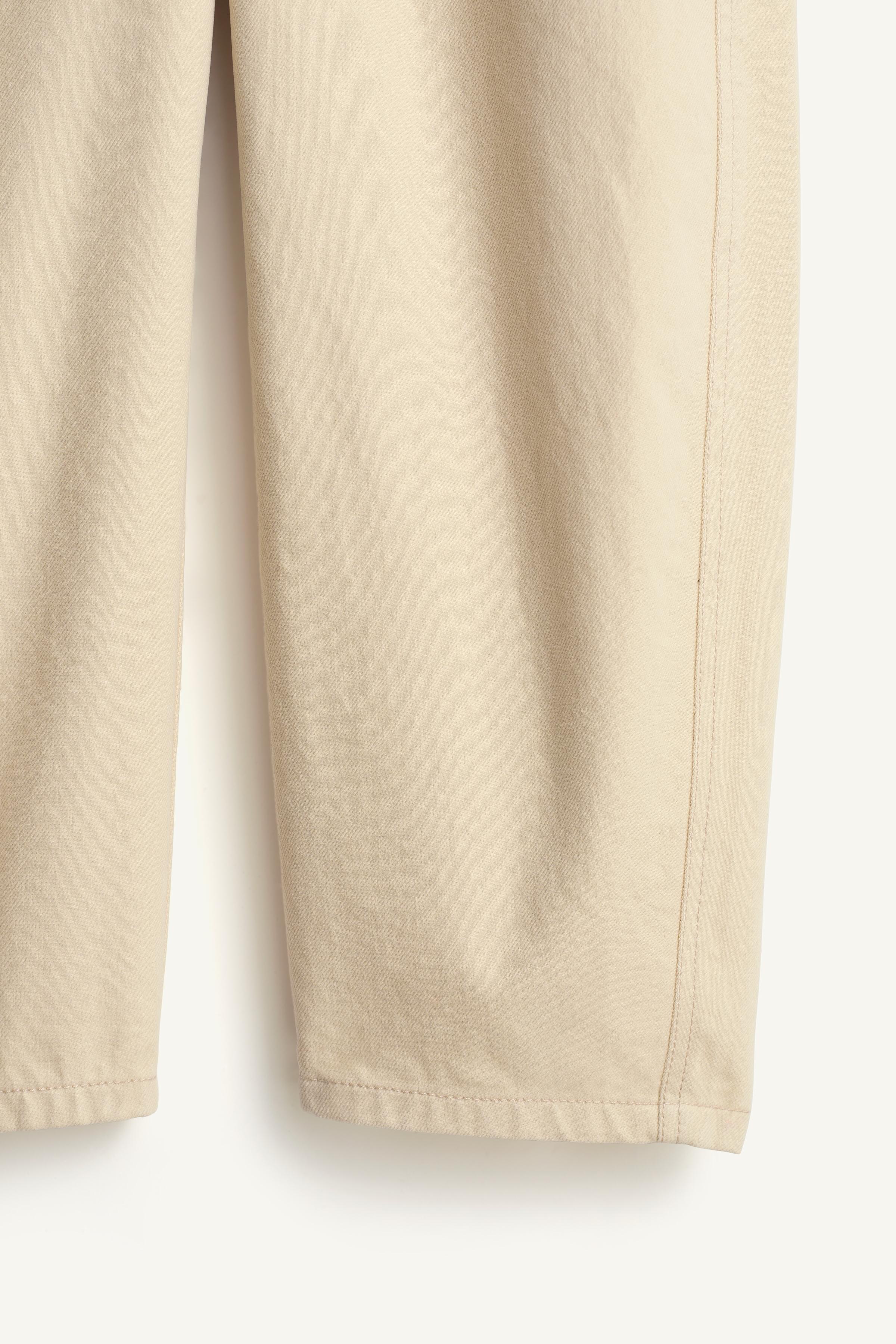 LIMITED EDITION ECRU BALLOON PANTS